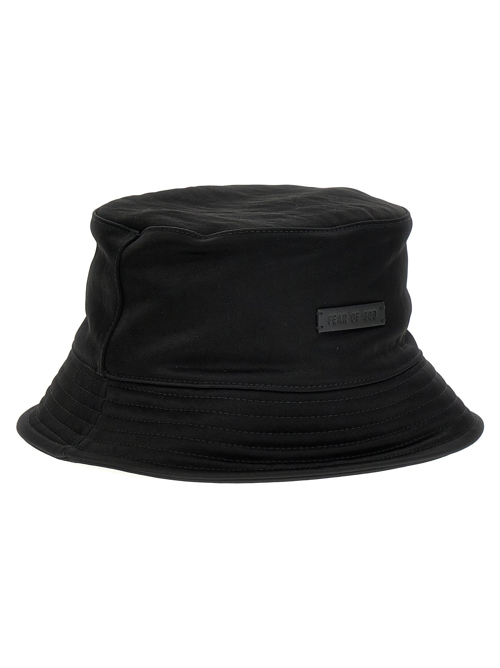 Fear Of God FE288858BM Polyamide Bucket Hat — Black, view 2