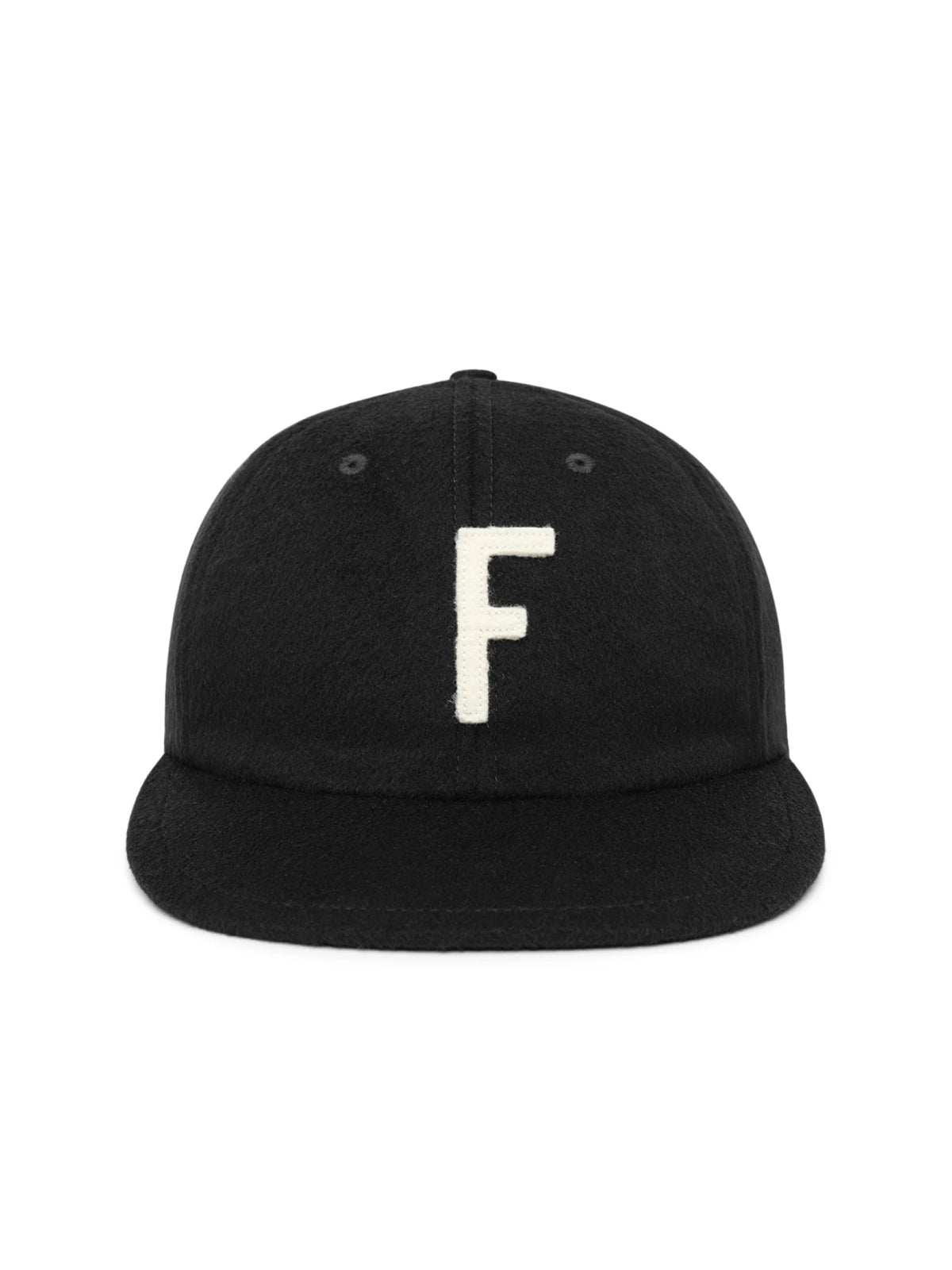 Fear Of God FGE2708040WOO001 Logo Wool Baseball Cap — Black, view 4