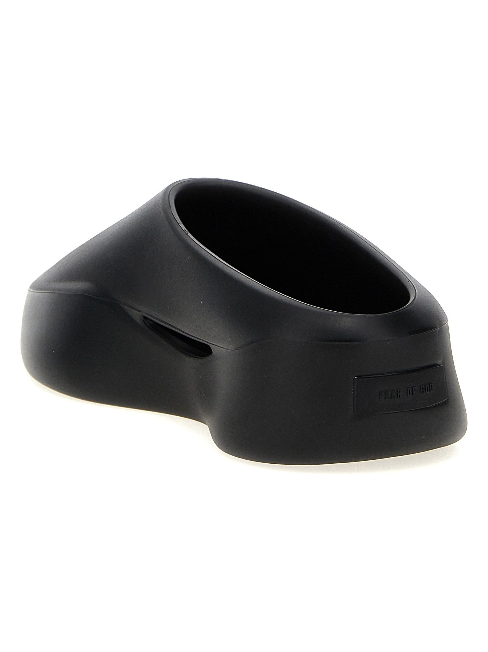 Fear Of God Eva Runner Slipper — Black, view 3