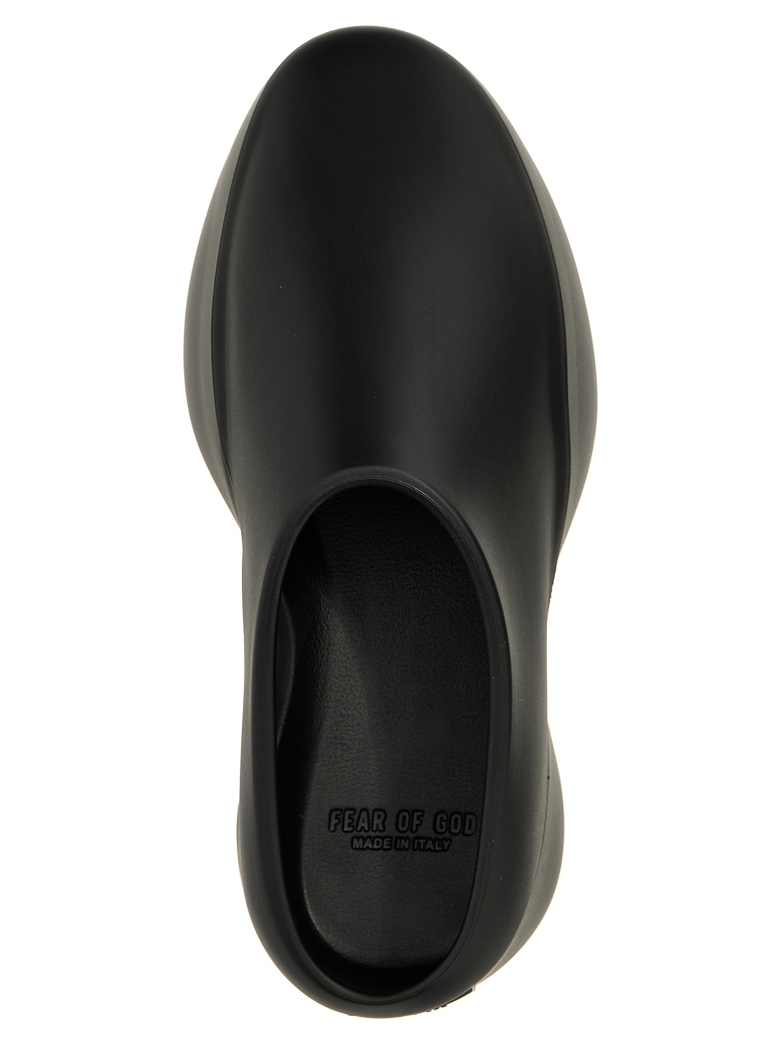 Fear Of God Eva Runner Slipper — Black, view 4