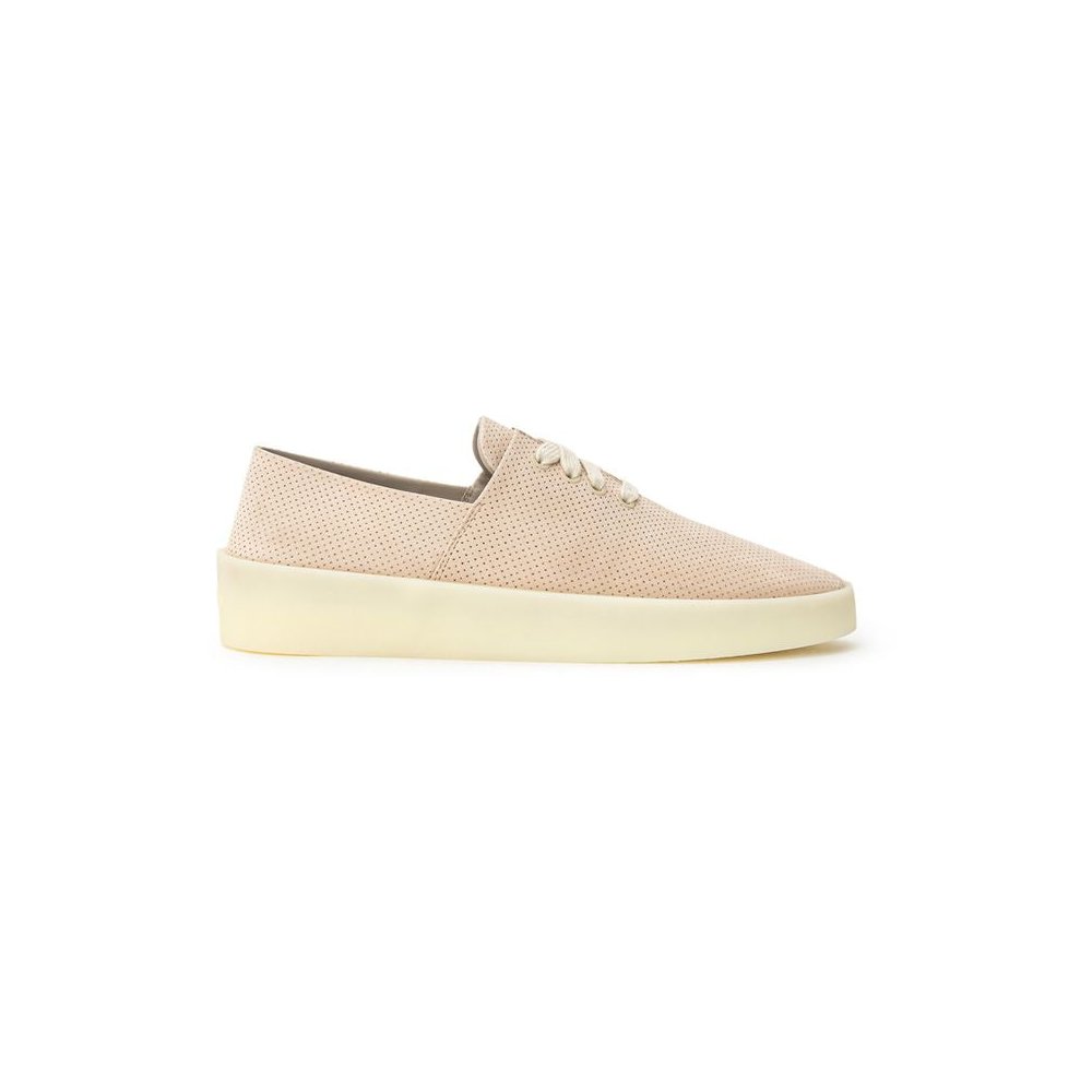 Fear Of God Perforated Suede Low-Top Sneaker — Beige by Fear Of God