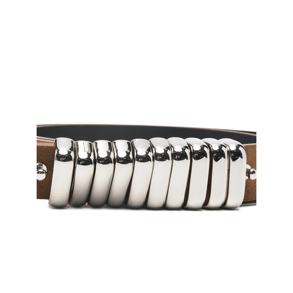 Federica Tosi Bold Belt — Brown, view 2