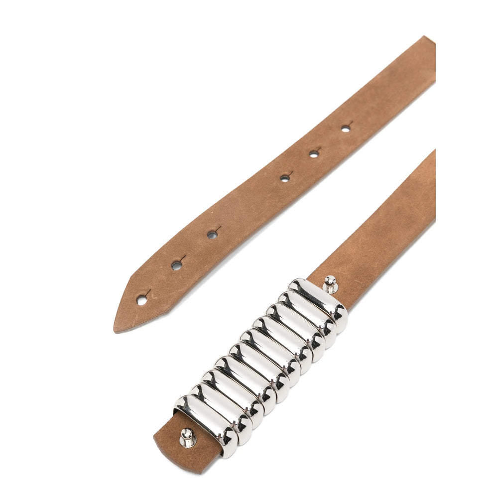 Federica Tosi Bold Belt — Brown, view 3
