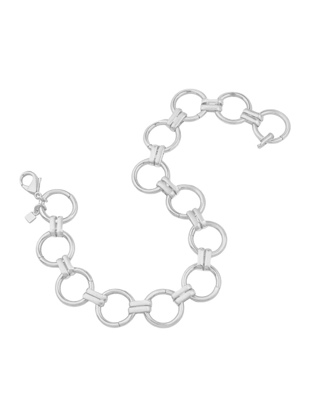 Federica Tosi Chain-Link Metal Bracelet — Silver by Federica Tosi