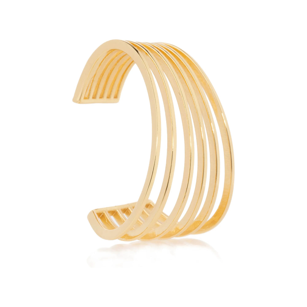 Federica Tosi La Cage Bracelet — Gold, view 2
