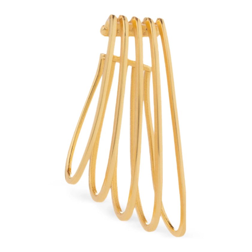 Federica Tosi La Cage Earring — Gold by Federica Tosi