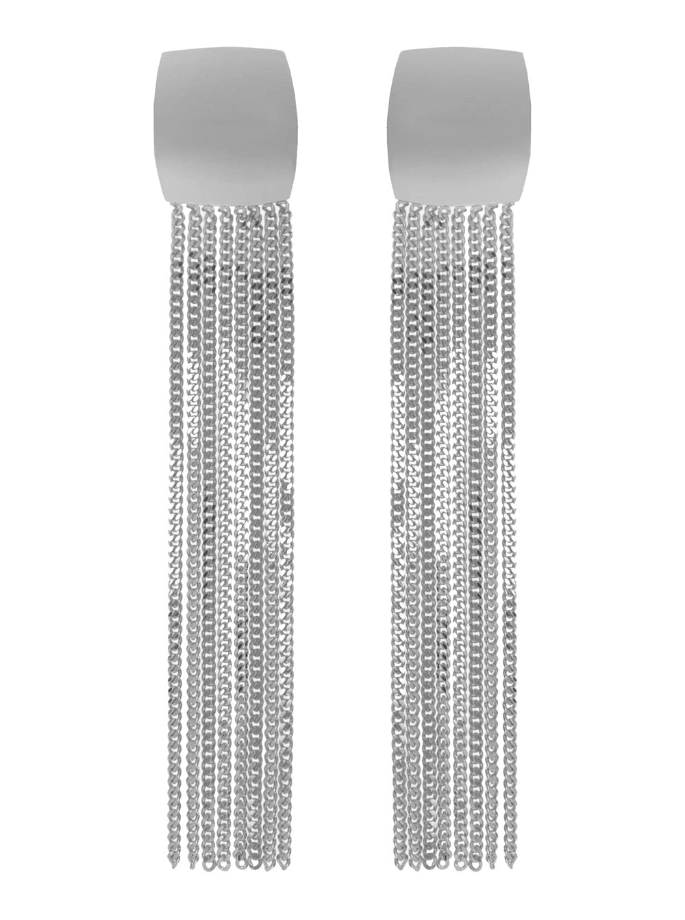 Federica Tosi Drop Earrings — Silver by Federica Tosi