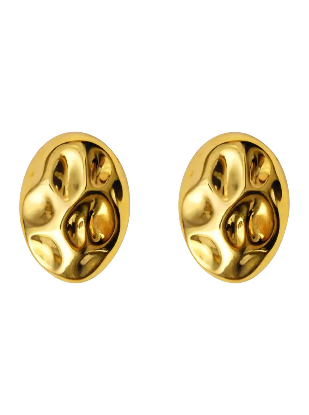 Federica Tosi Rock Earrings — Gold by Federica Tosi