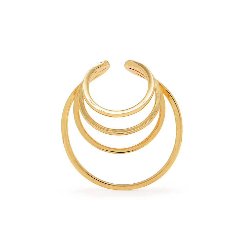 Federica Tosi Kate Earring — Gold by Federica Tosi