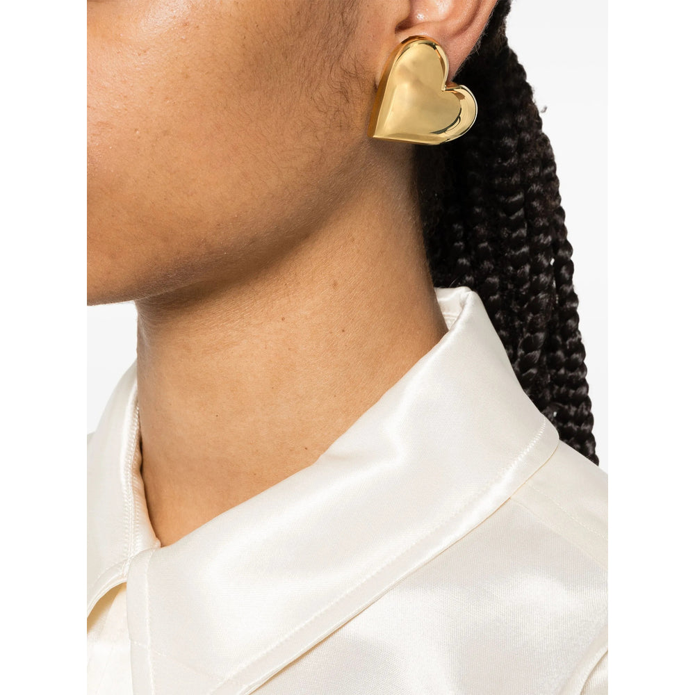 Federica Tosi Love Earrings — Gold, view 3