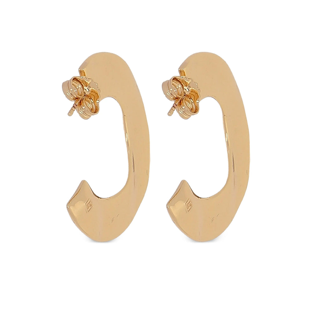 Federica Tosi Mindy Earrings — Gold, view 3