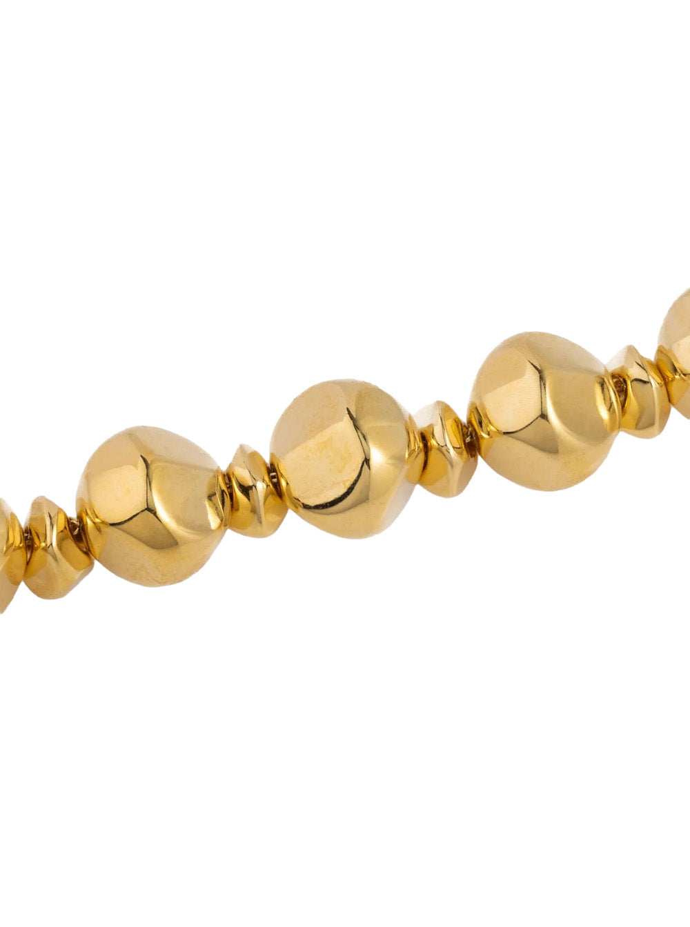 Federica Tosi Gold-Tone Ball-Link Necklace — Gold, view 3