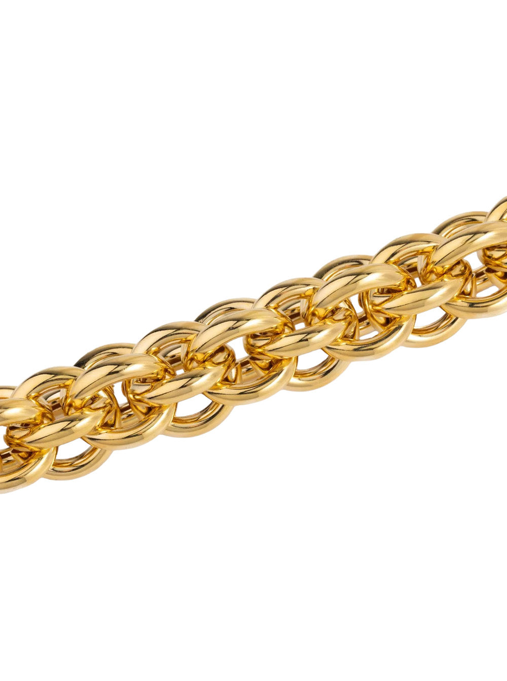 Federica Tosi Twisted Chain 18k Gold Necklace — Gold, view 3
