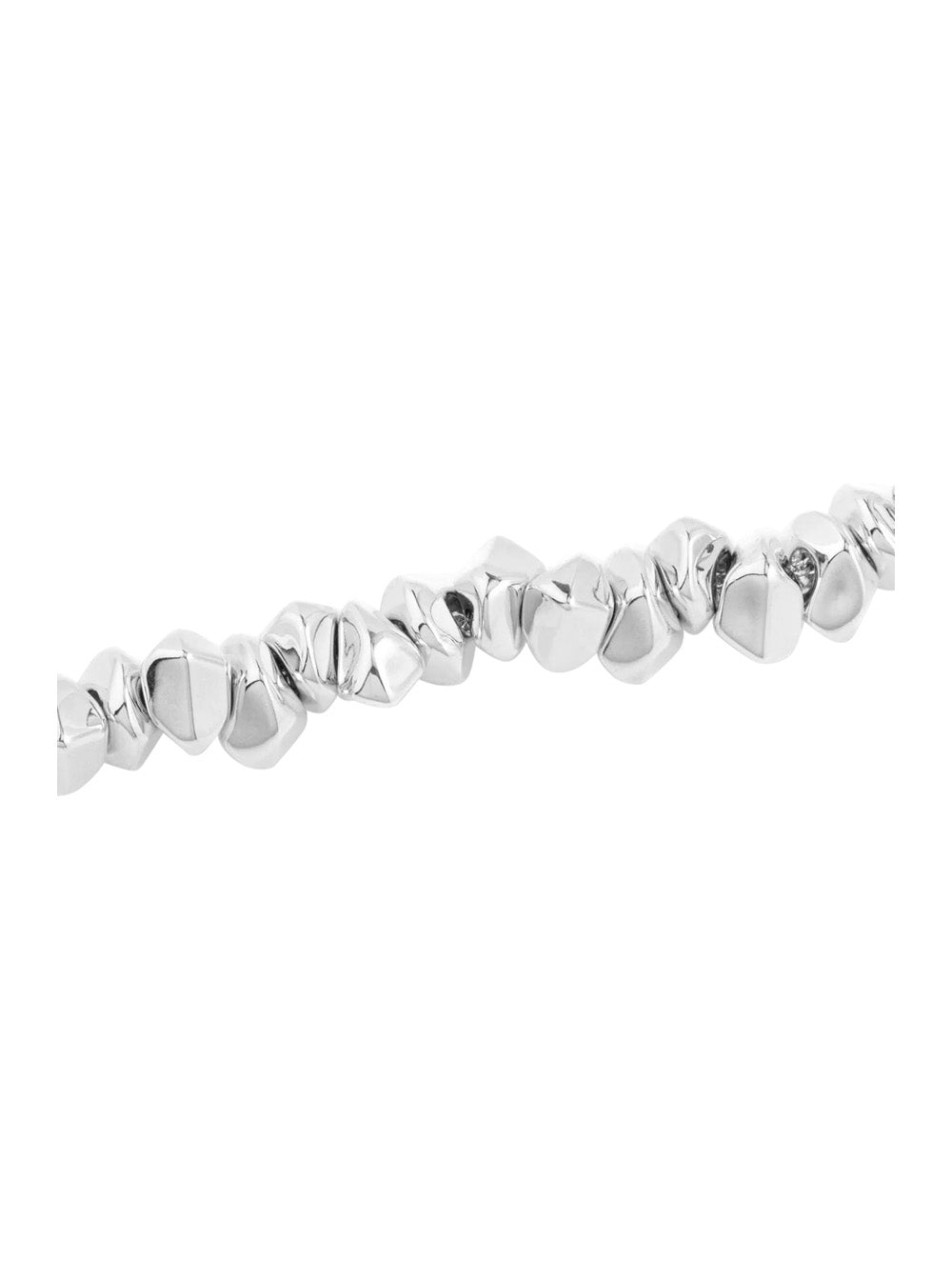 Federica Tosi Lace Necklace — Silver, view 2