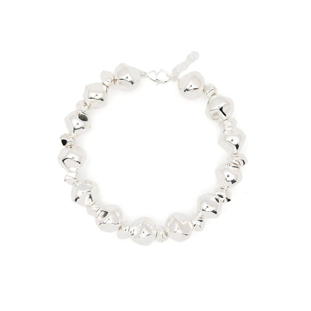Federica Tosi Stone Necklace — Silver by Federica Tosi