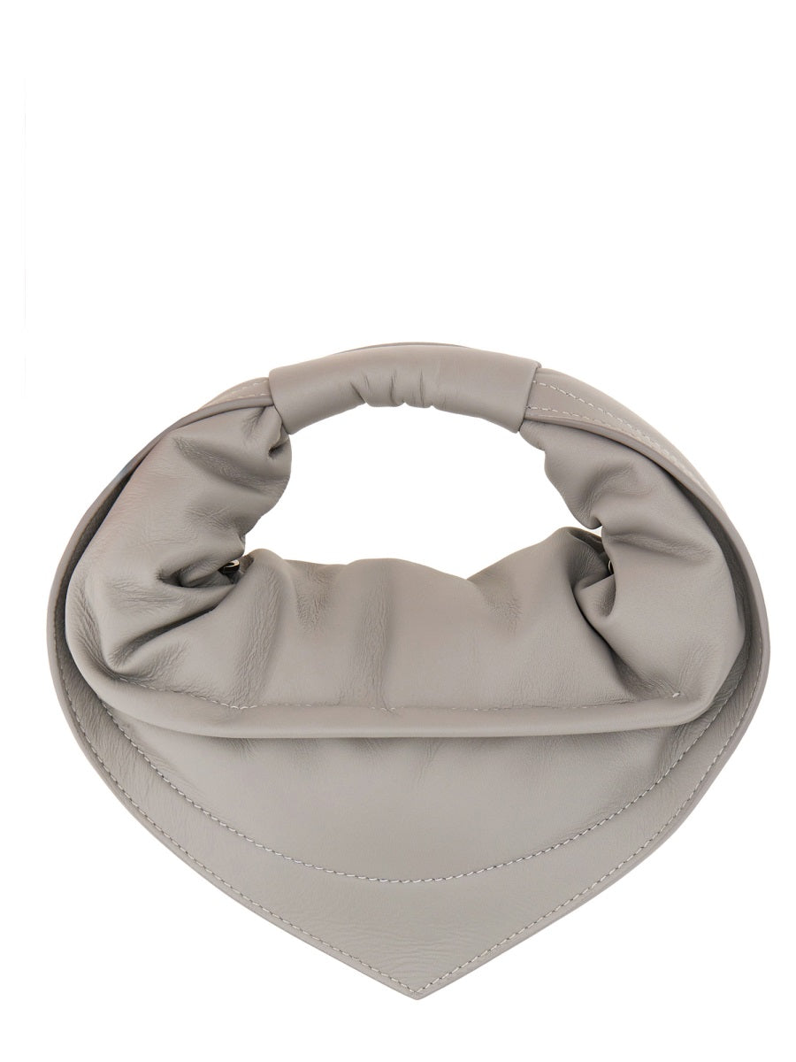 Federico Cina Tortellino Top Handle Bag — Gray by Federico Cina
