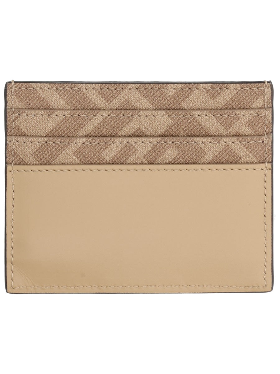 Fendi Leather Card Case — Beige, view 2