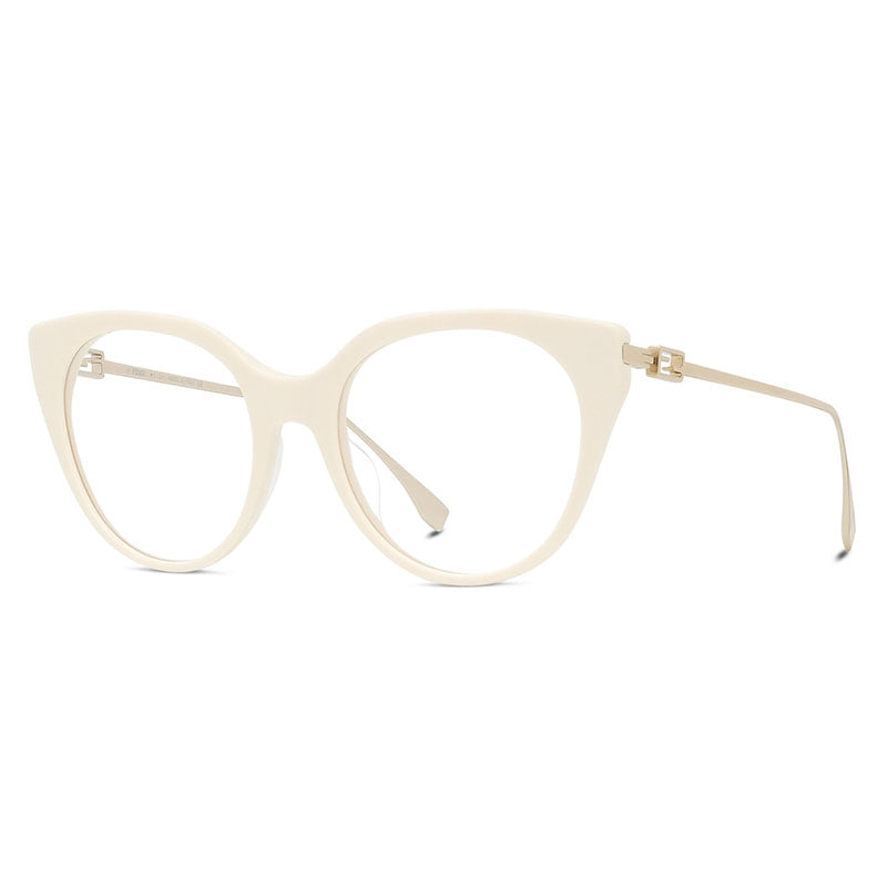 Fendi Cat-Eye Acetate Eyeglasses — White by Fendi