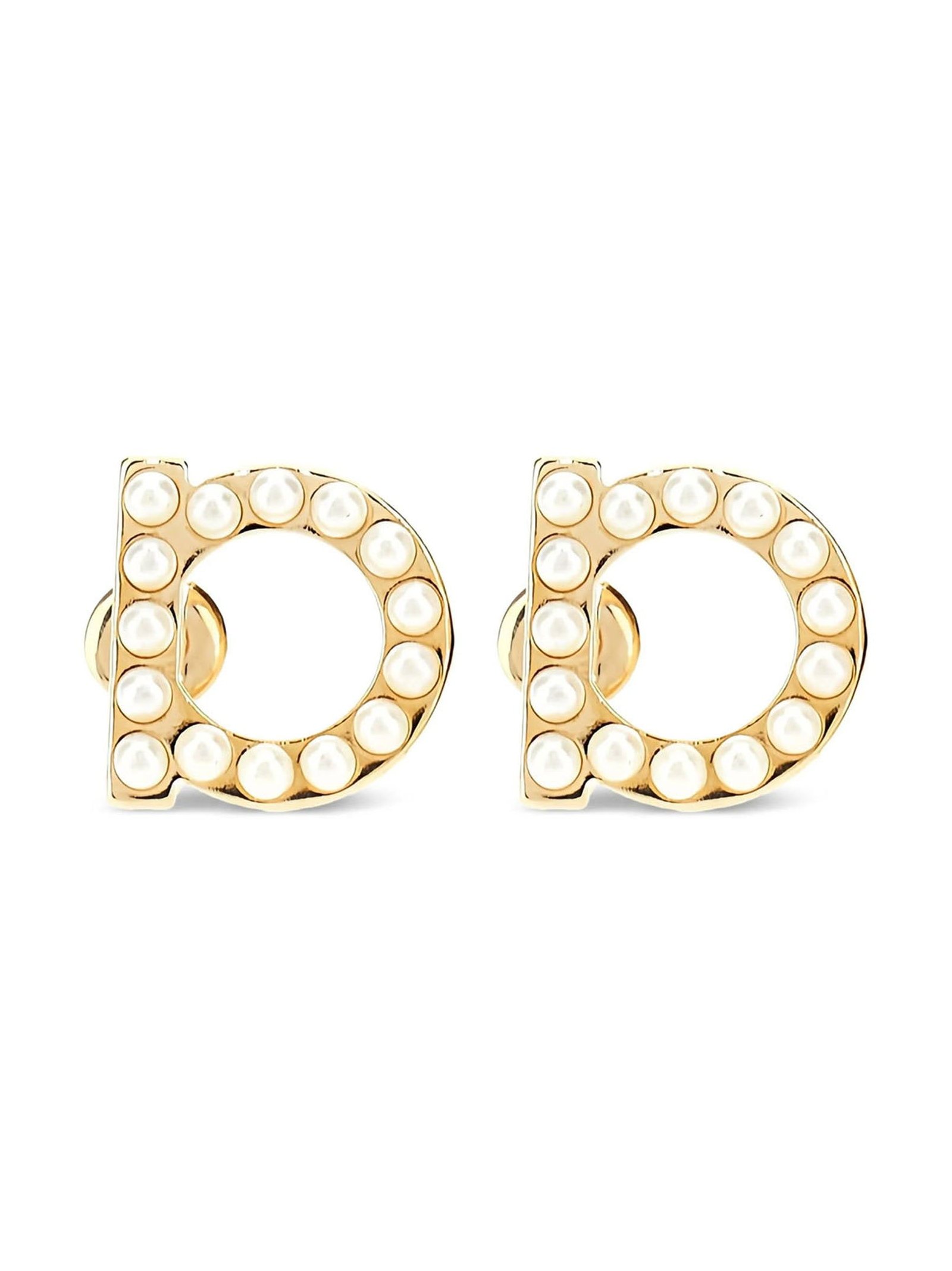 Ferragamo Gancini Earrings — Gold by Ferragamo