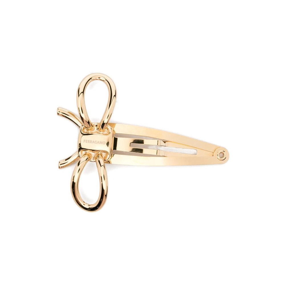 Ferragamo Vara Hair Clip — Gold by Ferragamo