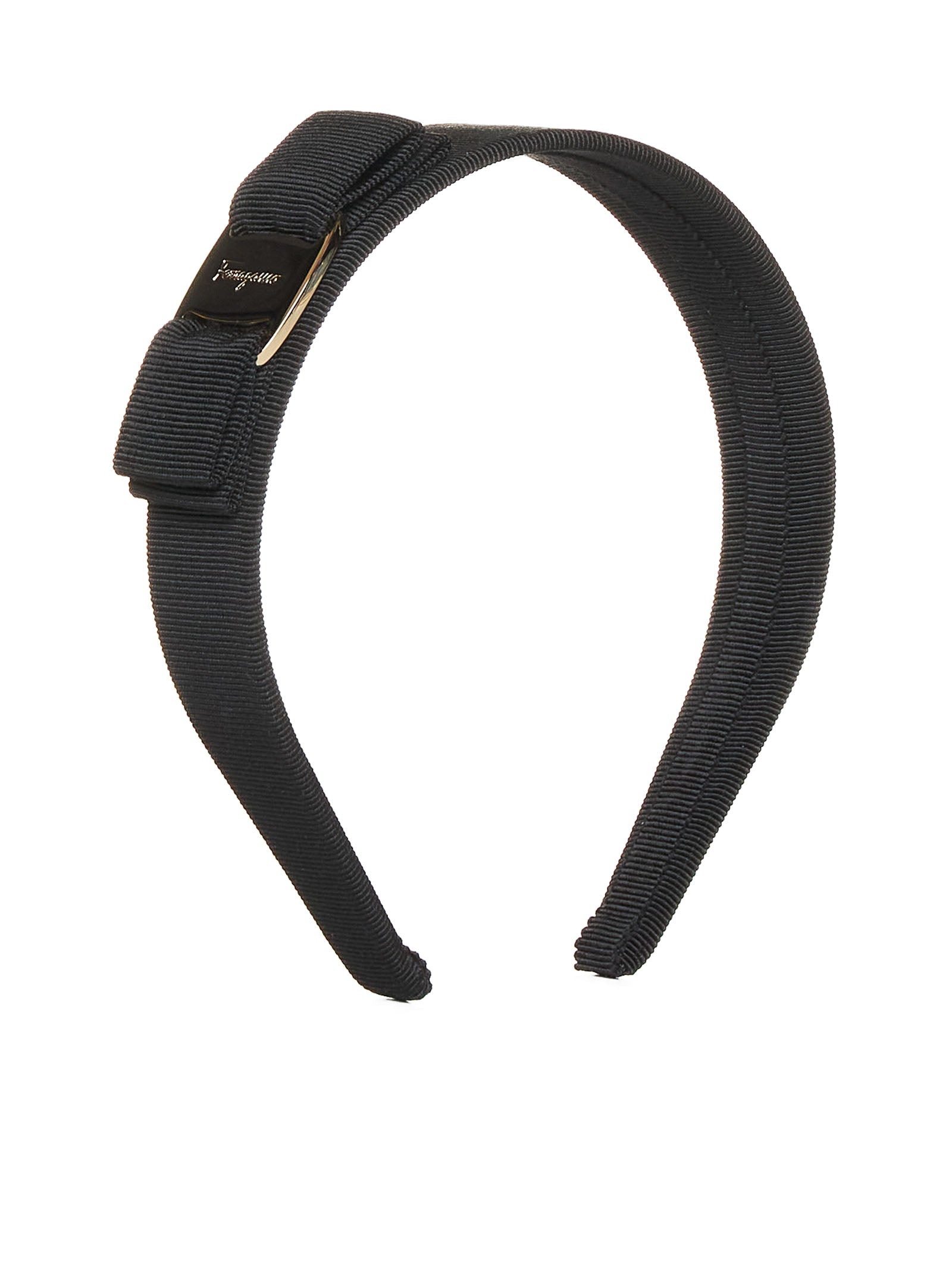 Ferragamo Headband — Black, view 2