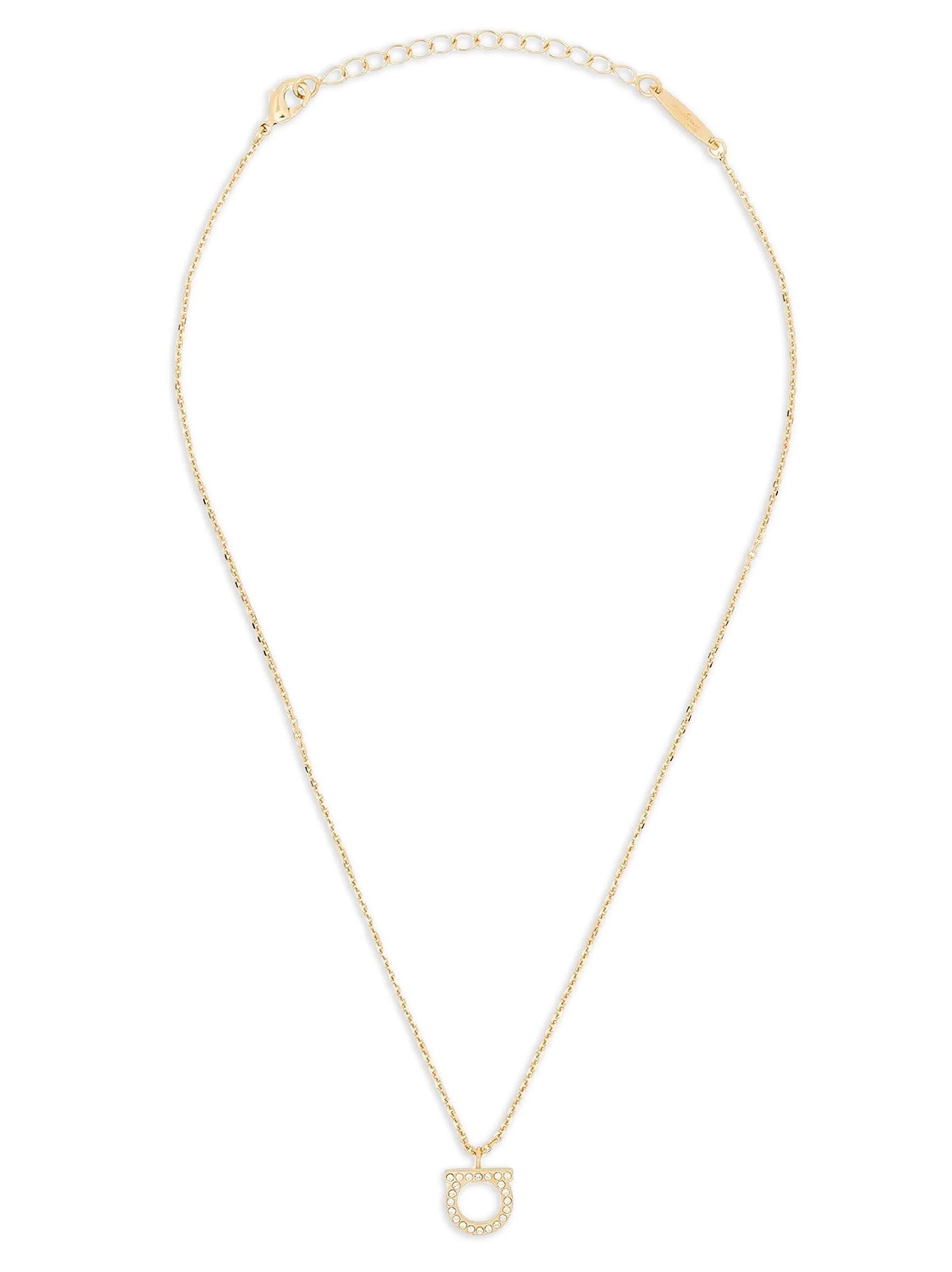 Ferragamo Gancini Necklace — Gold by Ferragamo