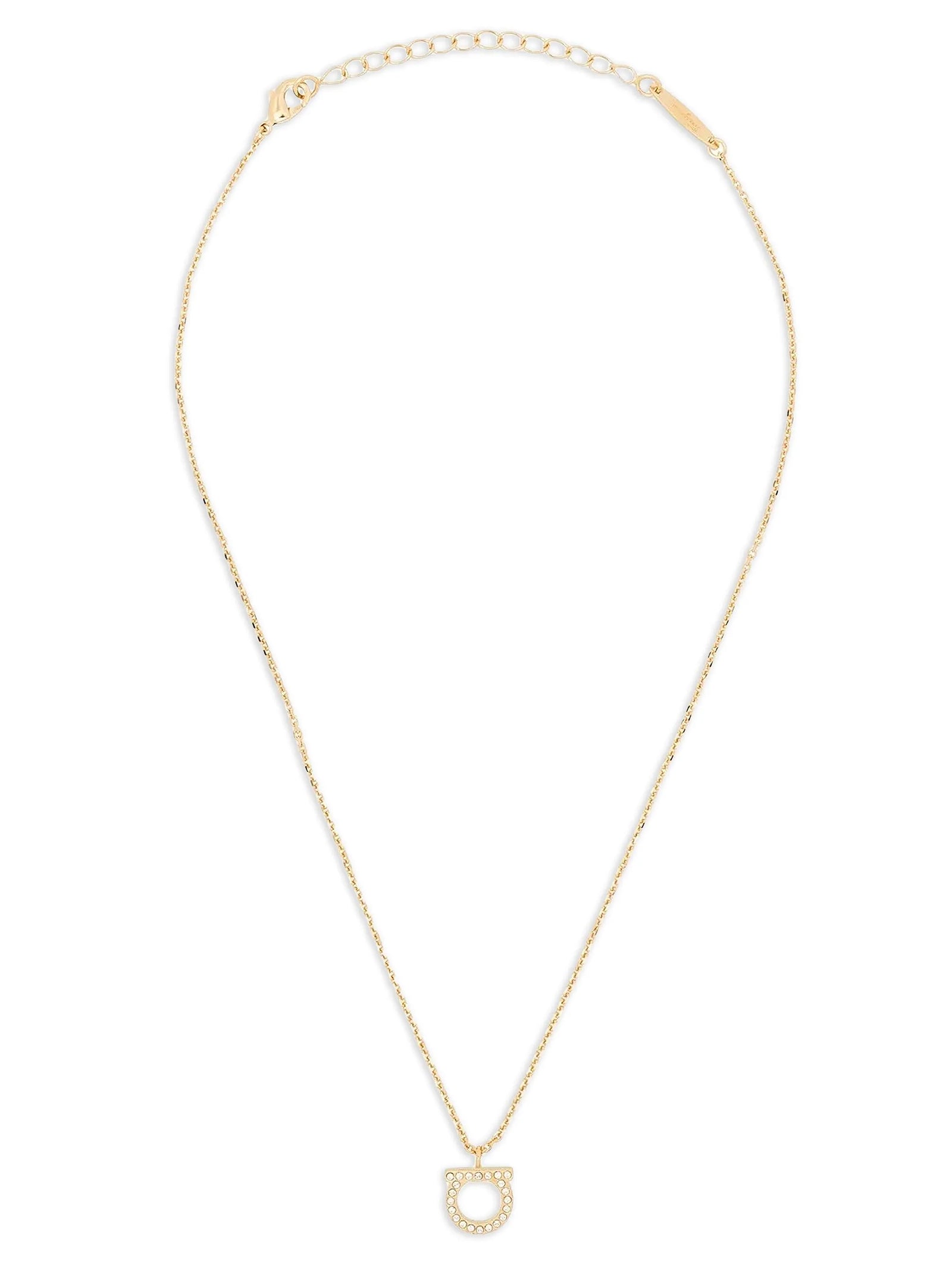 Ferragamo Gancini Necklace — Gold by Ferragamo