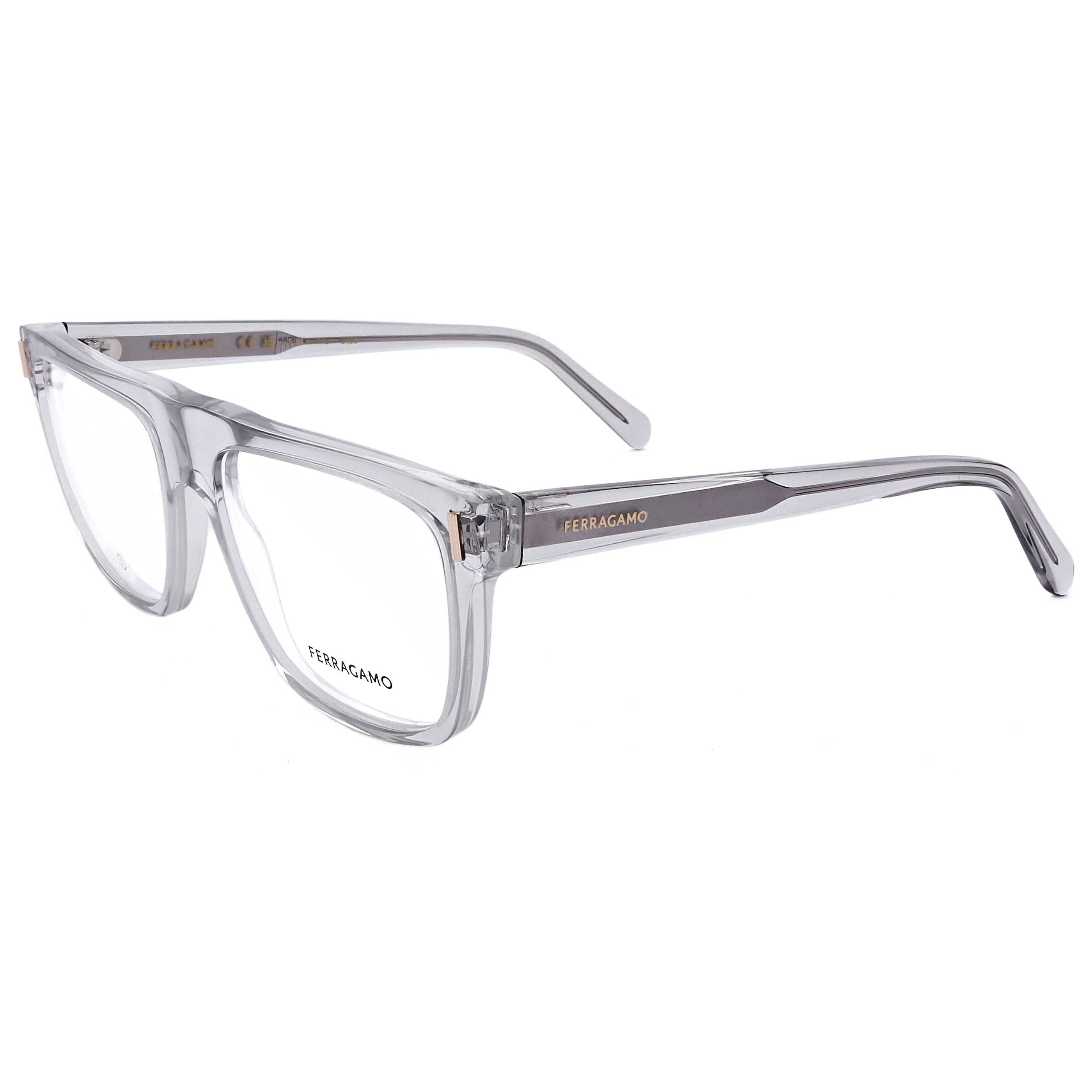Ferragamo SF299705055 Acetate Square Eyeglasses by Ferragamo