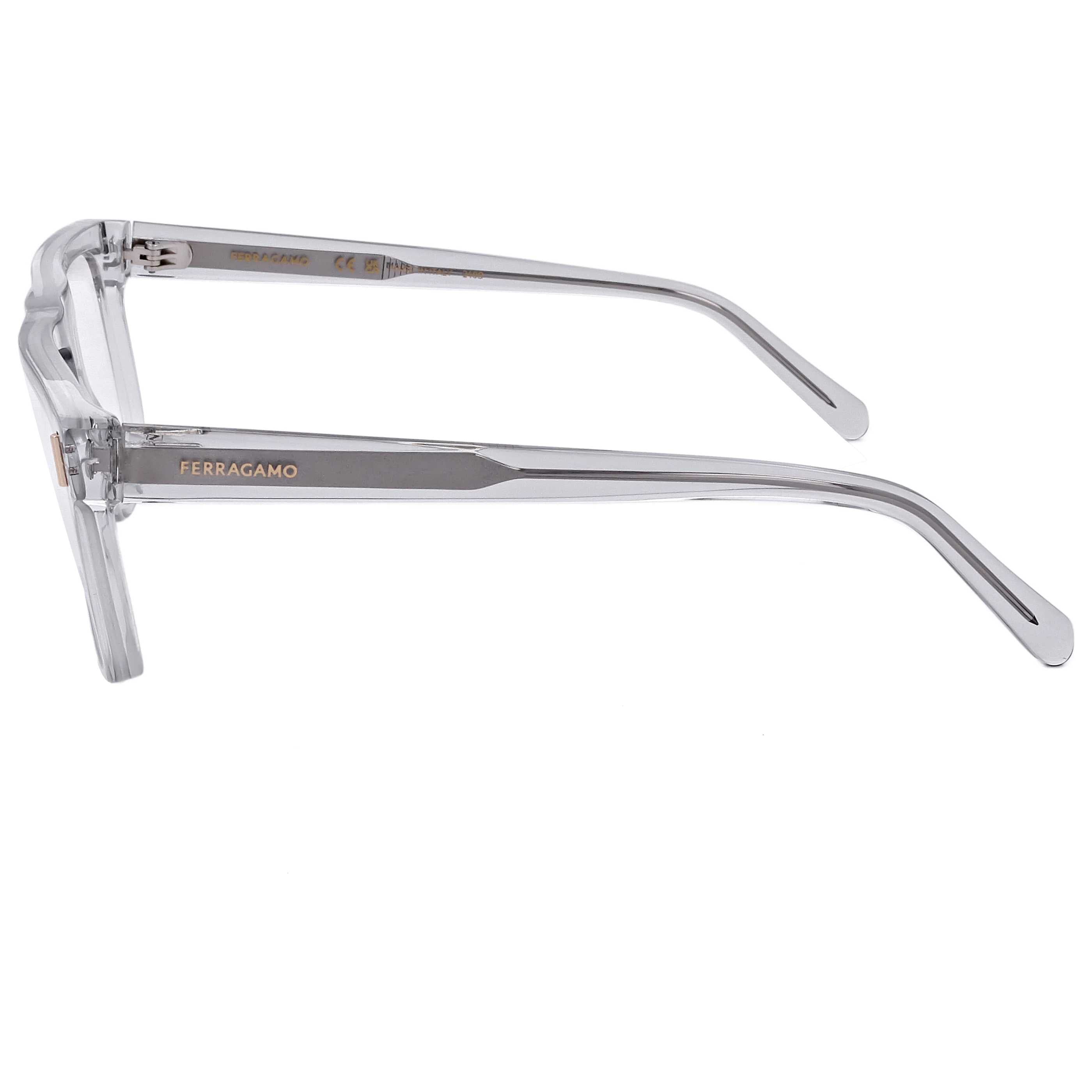 Ferragamo SF299705055 Acetate Square Eyeglasses, view 2