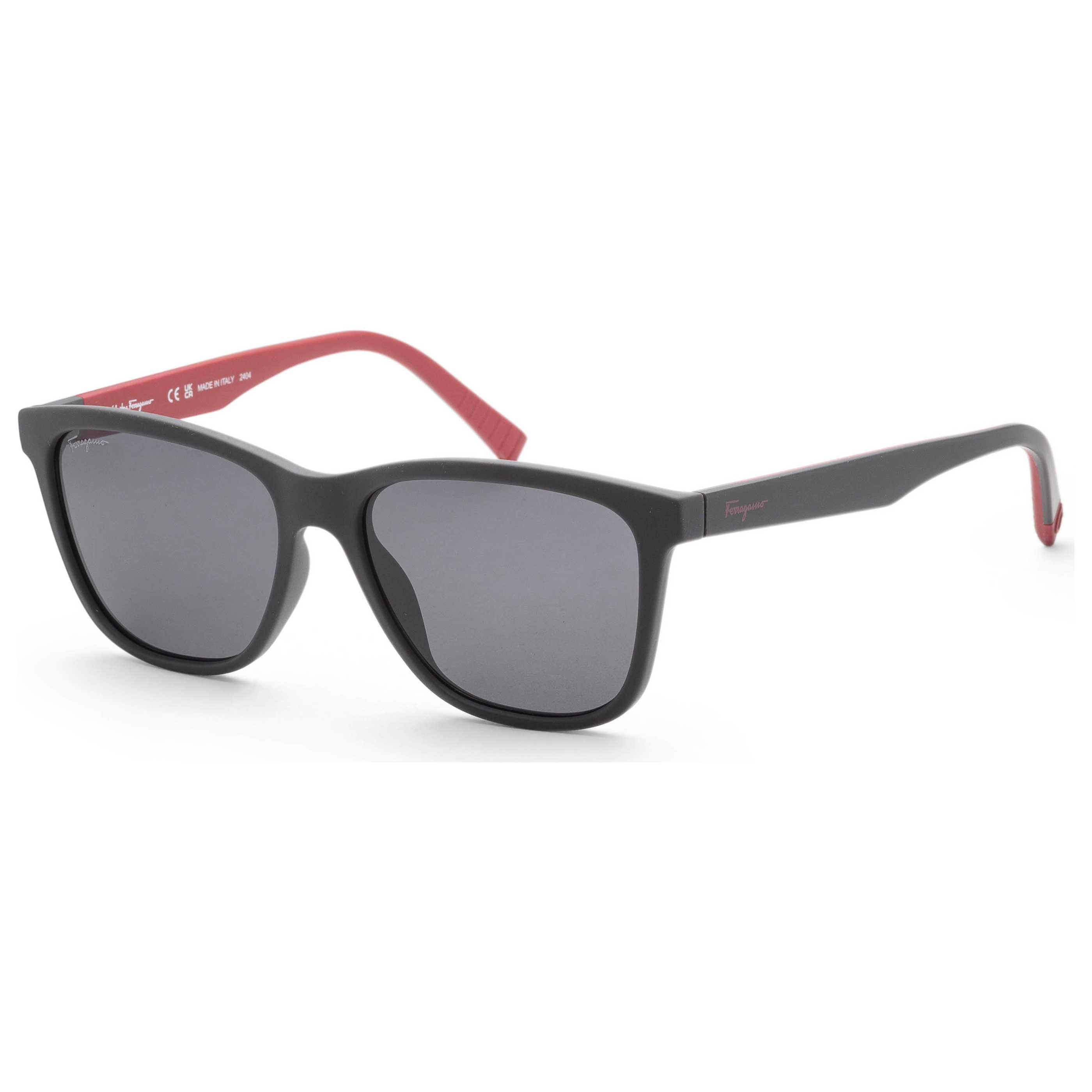 Ferragamo SF998S038 Matte Grey Sunglasses — Gray by Ferragamo