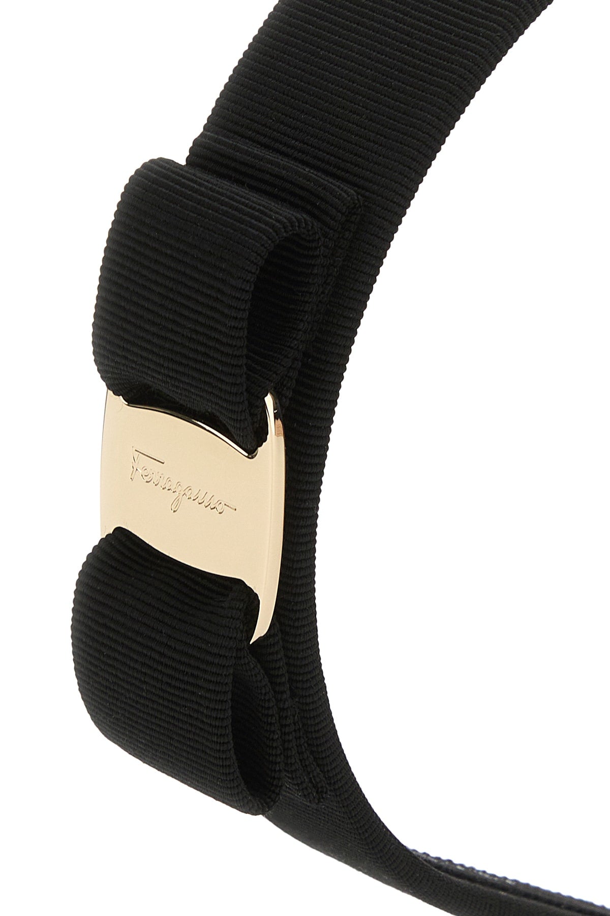 Ferragamo Vara Hair Band — Black, view 2