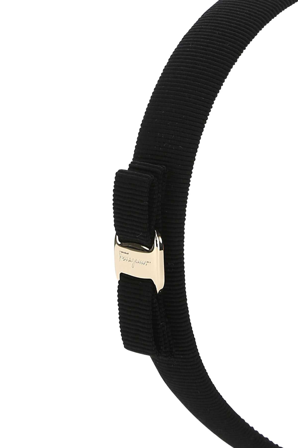 Ferragamo Vara Headband — Black, view 2
