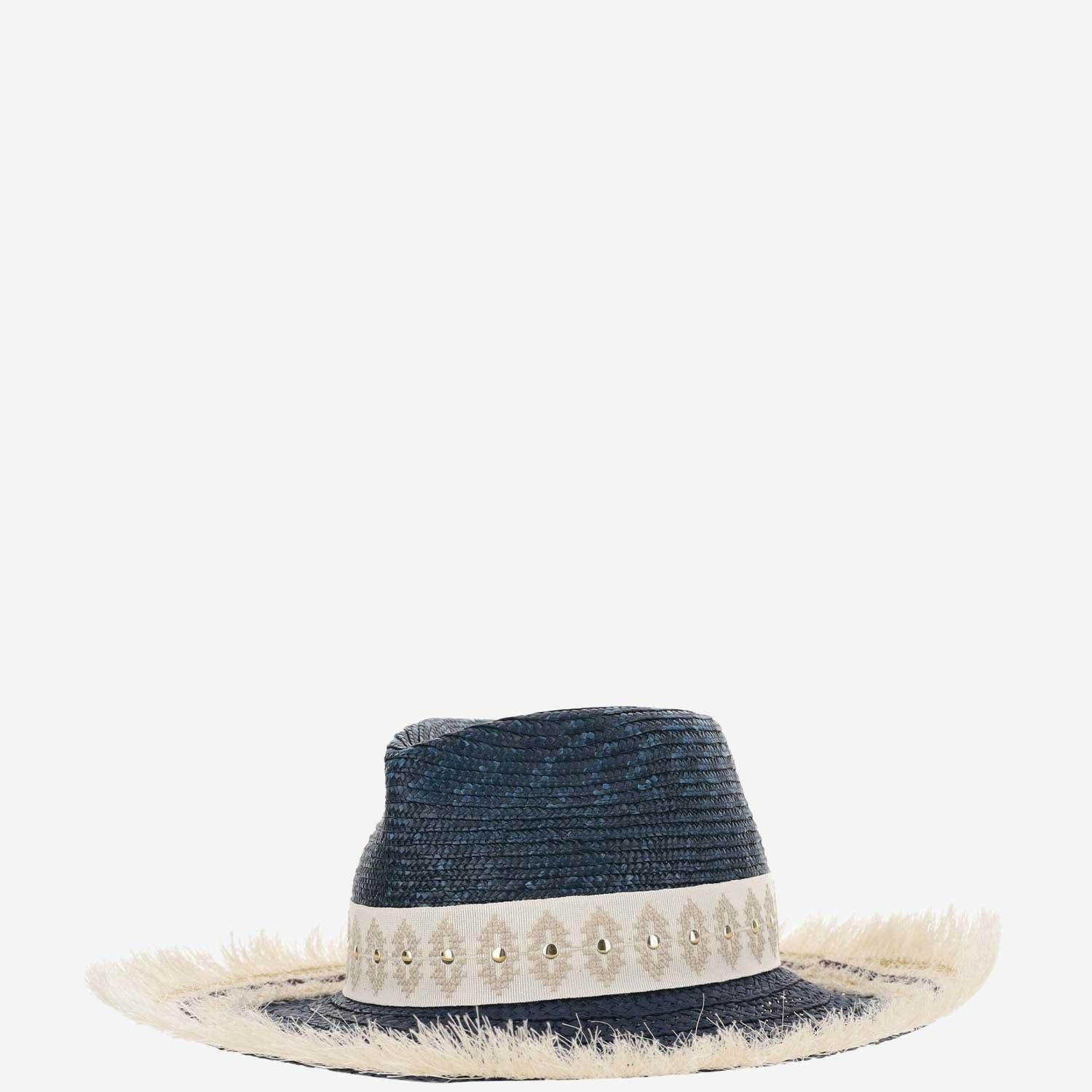 Ferruccio Vecchi 385981 Sun Hat — Navy by Ferruccio Vecchi
