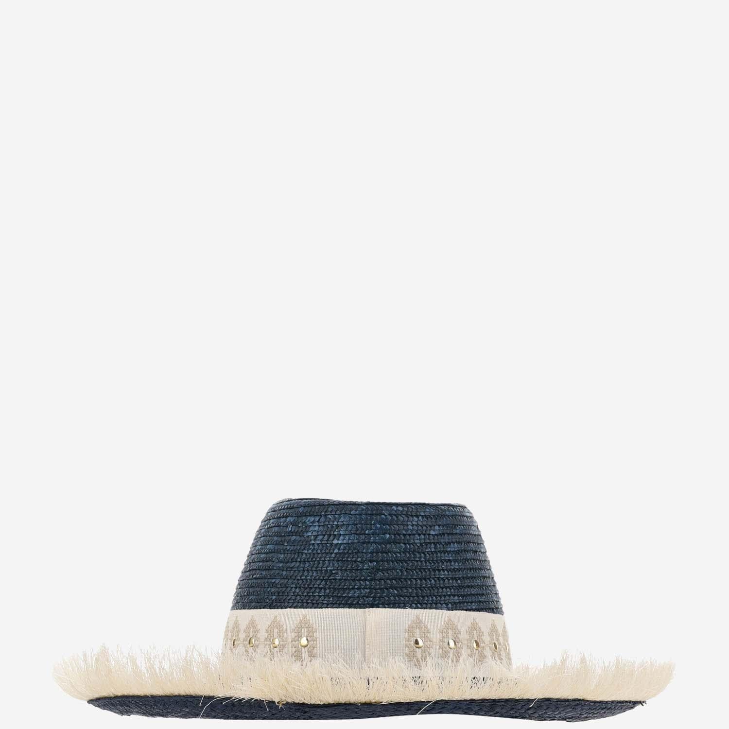 Ferruccio Vecchi 385981 Sun Hat — Navy, view 4