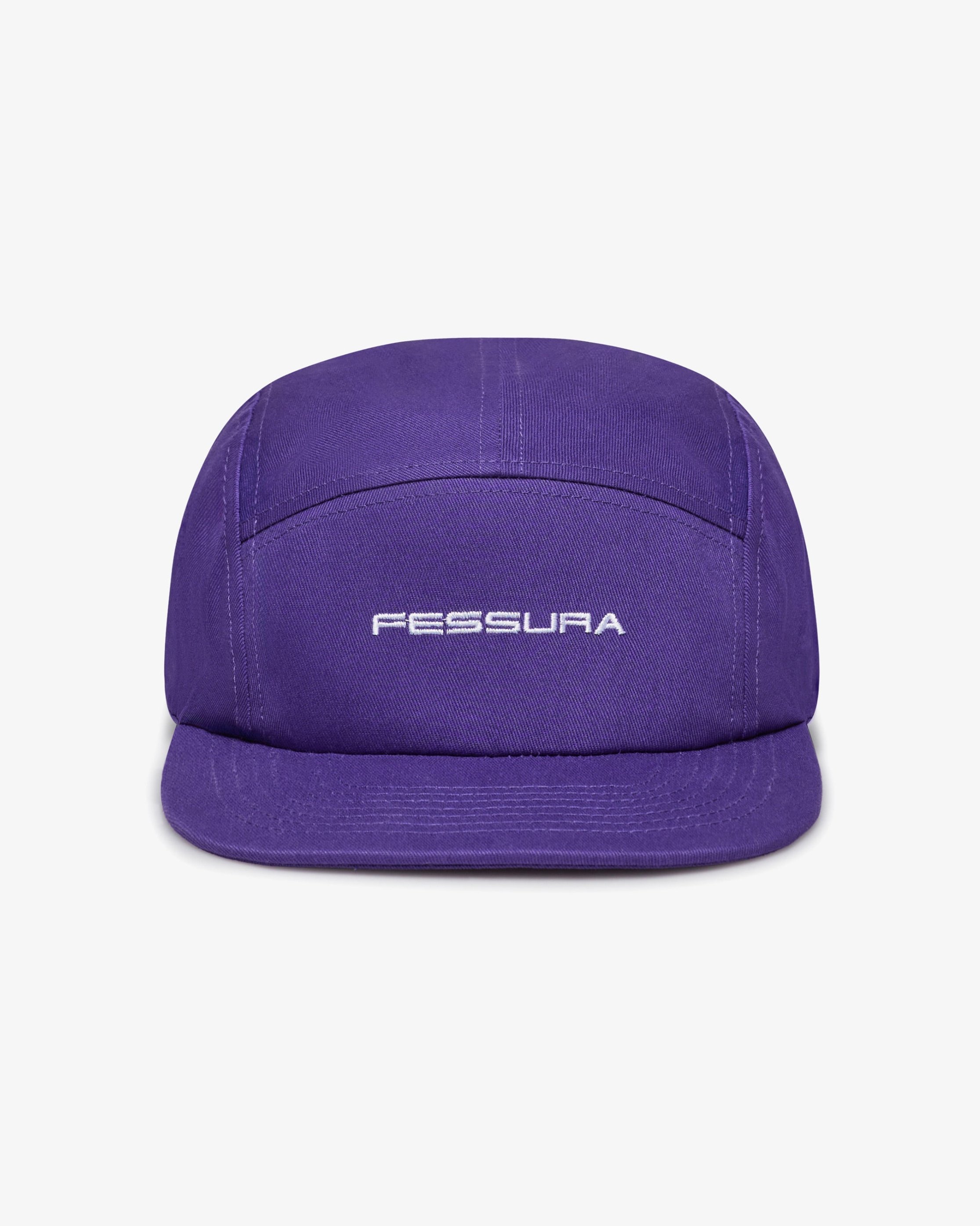 Fessura Italia 53572530078036 Cotton Five-Panel Baseball Cap — Purple by Fessura