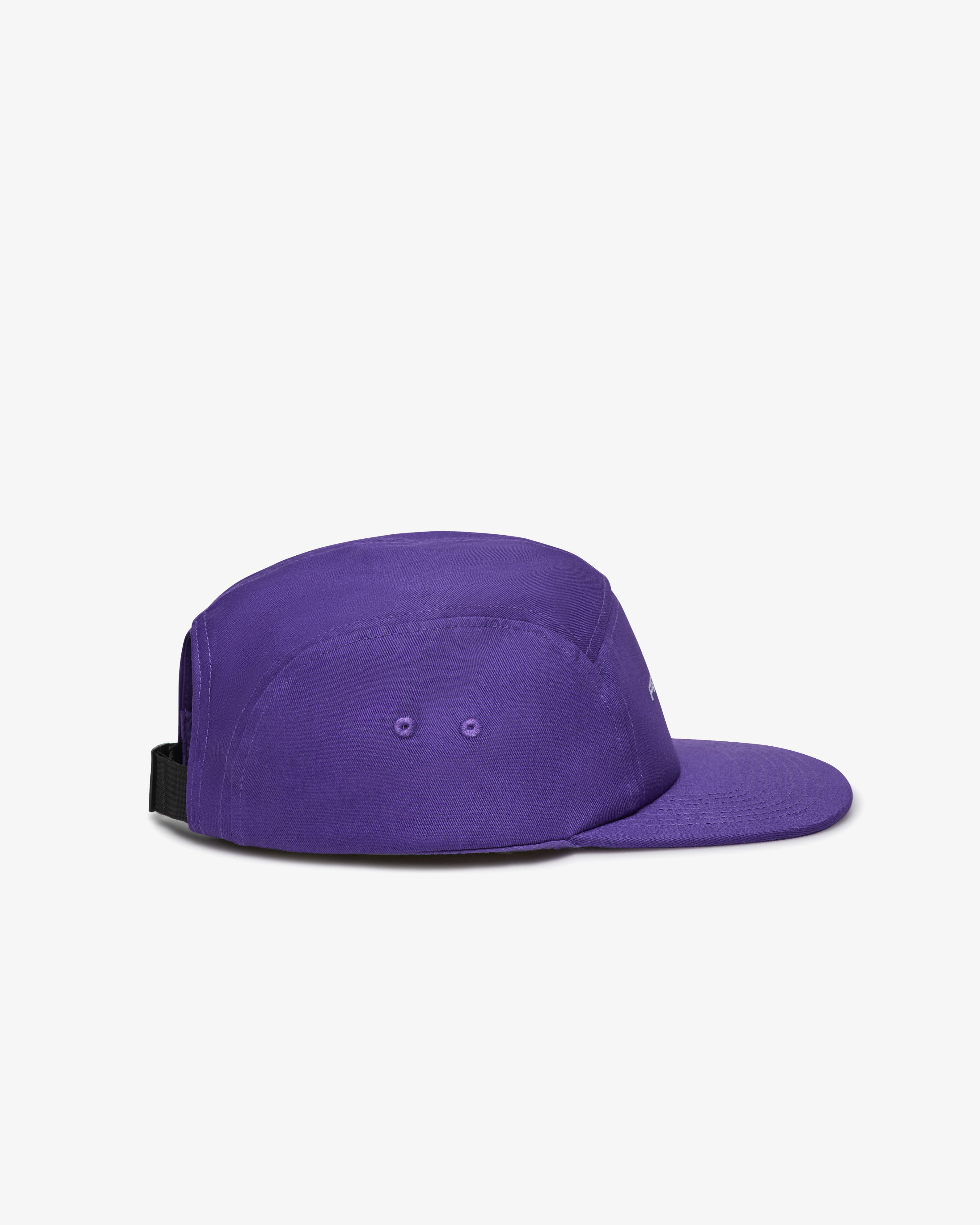 Fessura Italia 53572530078036 Cotton Five-Panel Baseball Cap — Purple, view 2