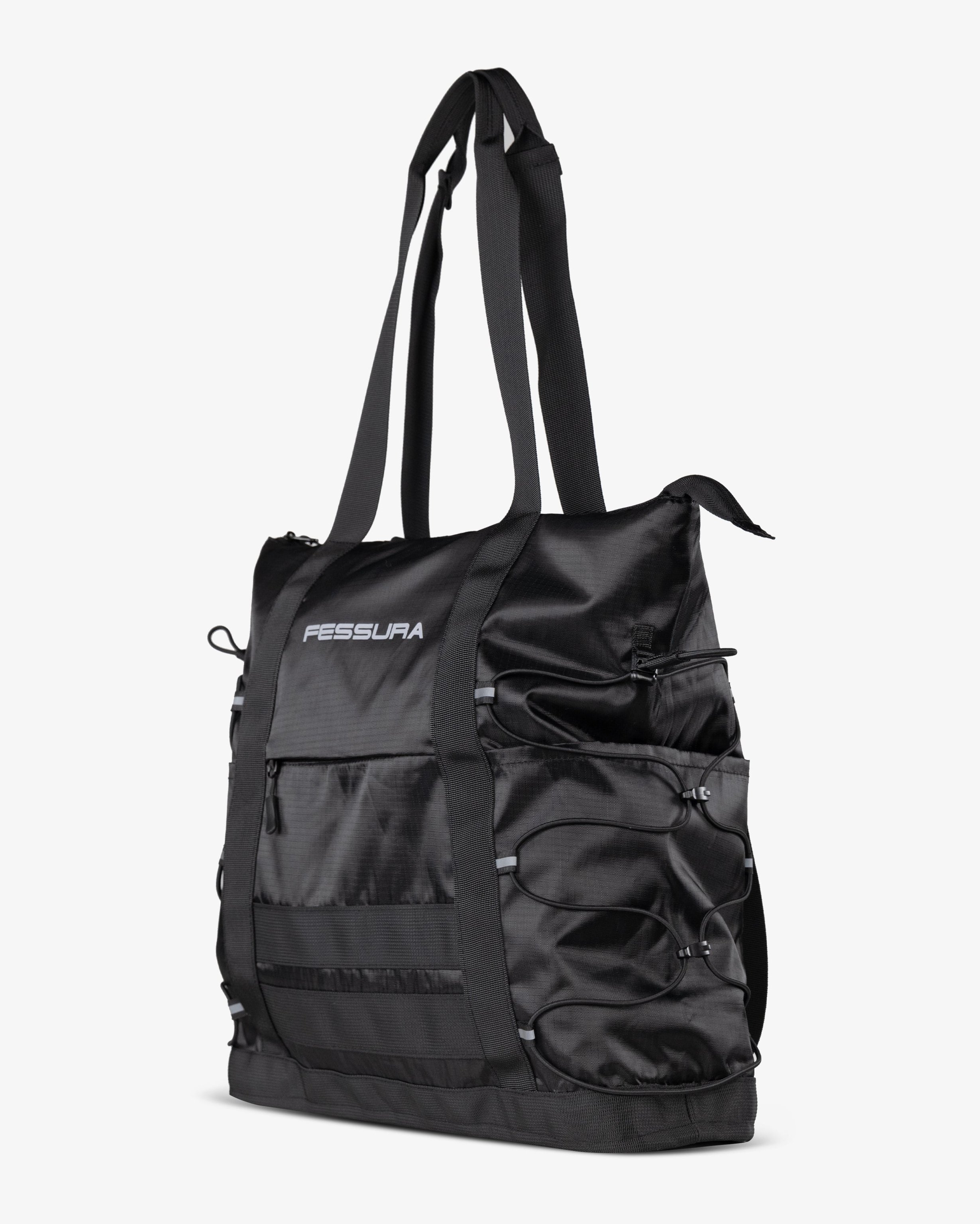 Fessura Italia Top Handle Bag — Black, view 5