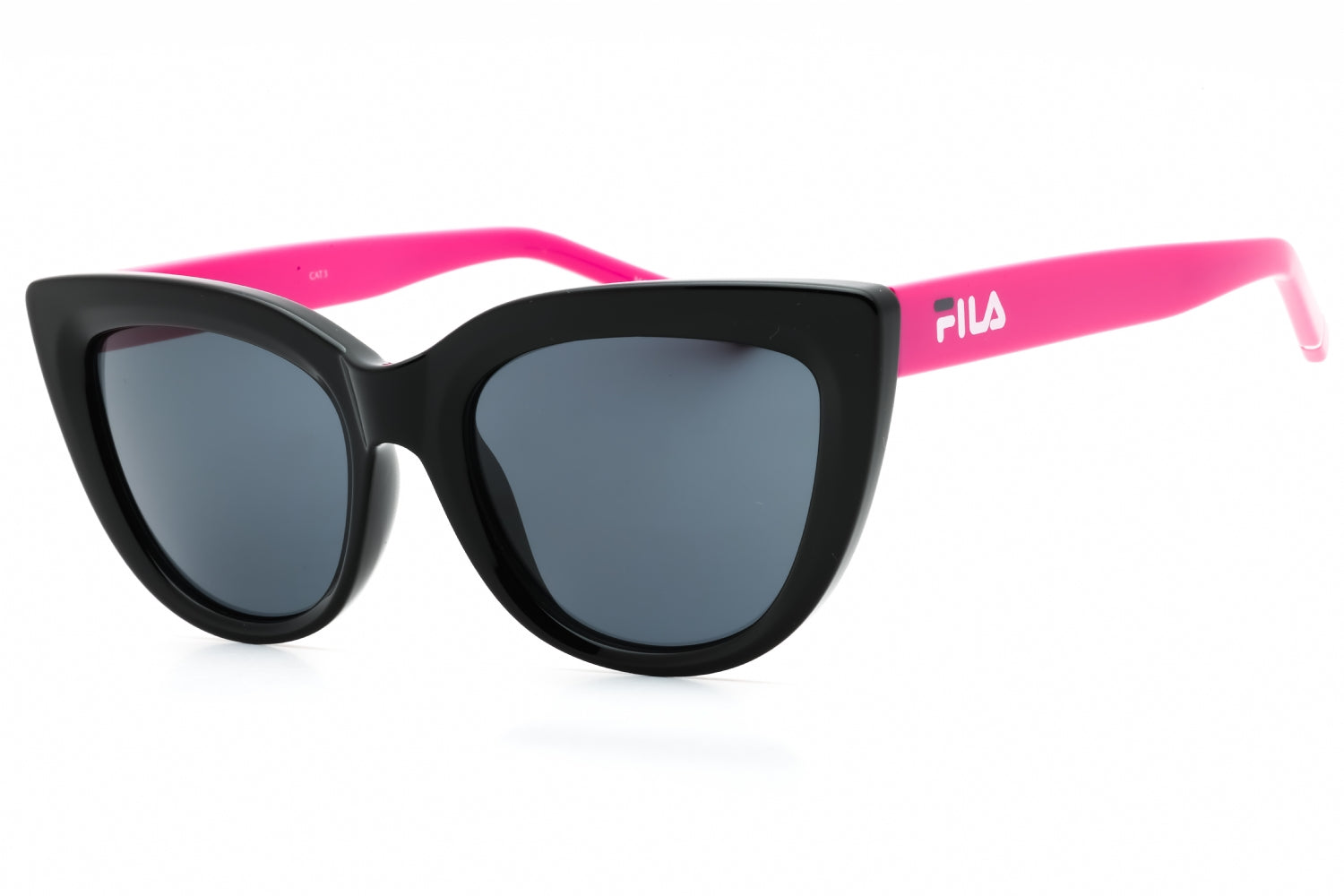 Fila SFI282 Cat-Eye Acetate Sunglasses — Black by Fila