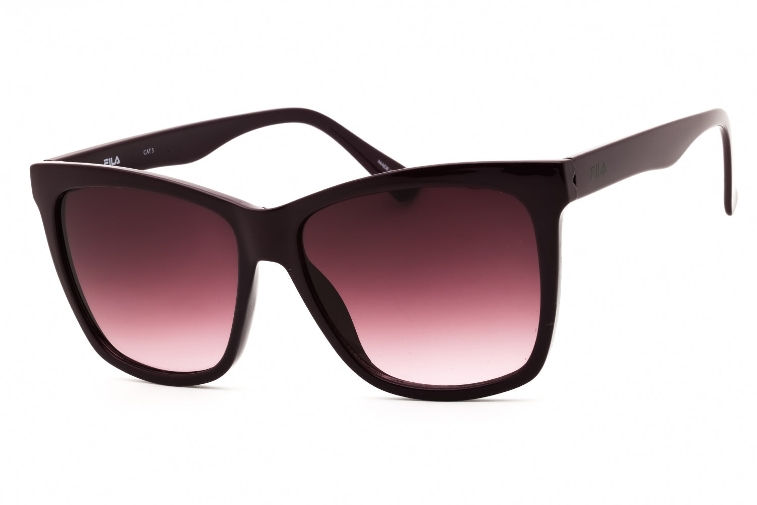 Fila SFI547 Gradient Lens Sunglasses — Burgundy by Fila