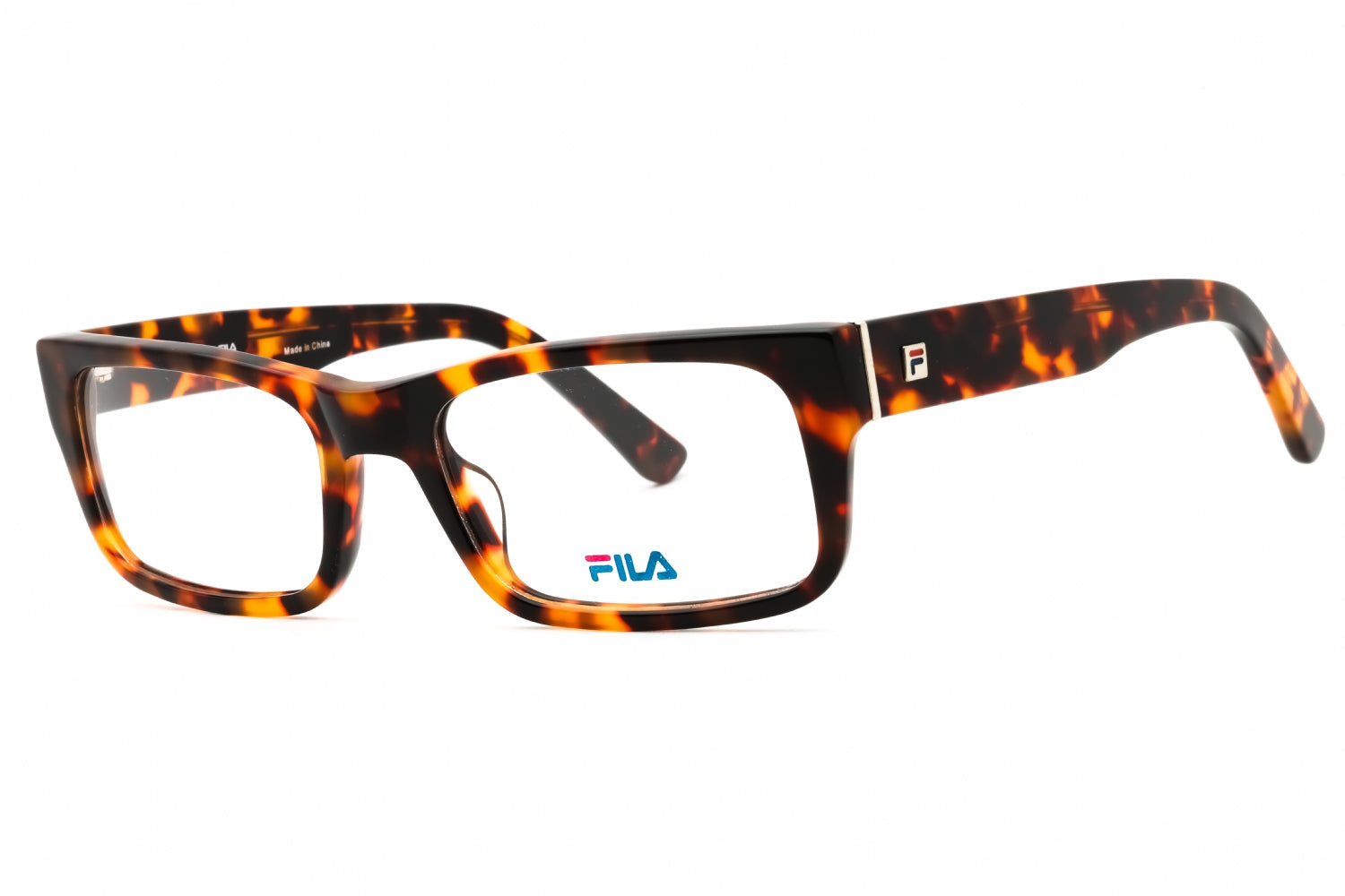 Fila VF9008 Tortoiseshell Acetate Eyeglasses — Brown by Fila