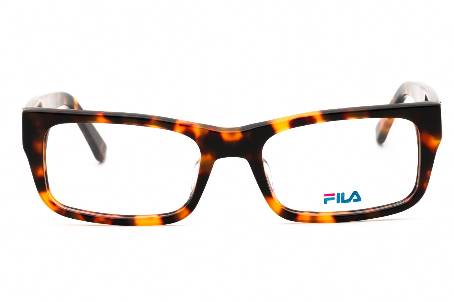 Fila VF9008 Tortoiseshell Acetate Eyeglasses — Brown, view 2