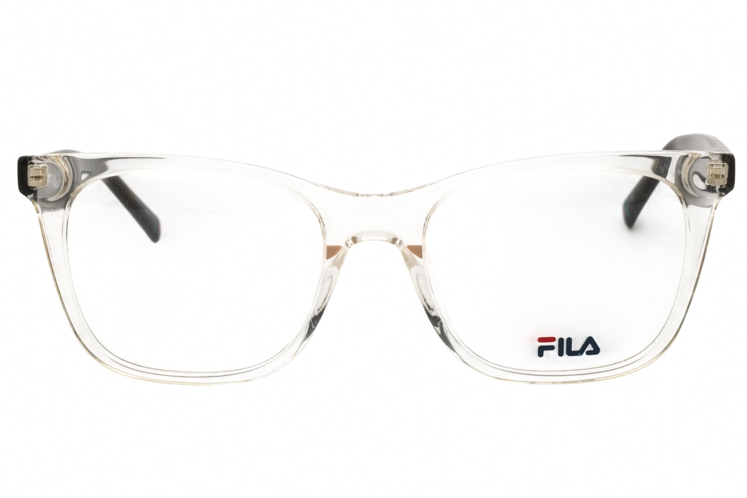 Fila VFI175 Clear Acetate Rectangular Eyeglasses — Clear, view 2