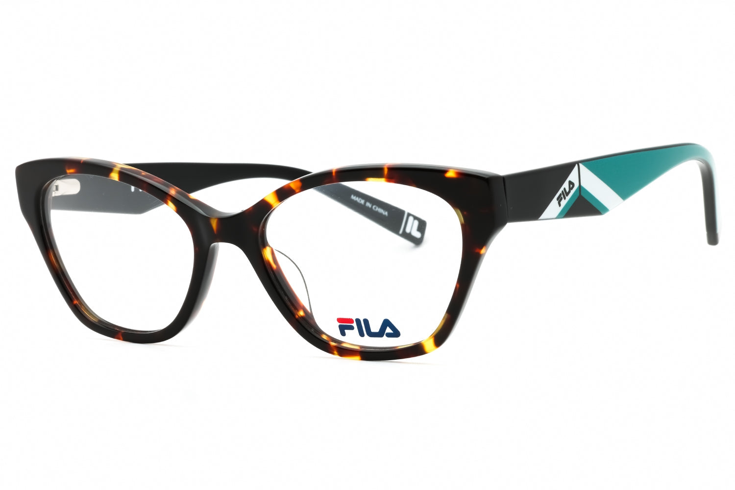 Fila VFI186 Cat-Eye Acetate Eyeglasses — Tortoiseshell by Fila
