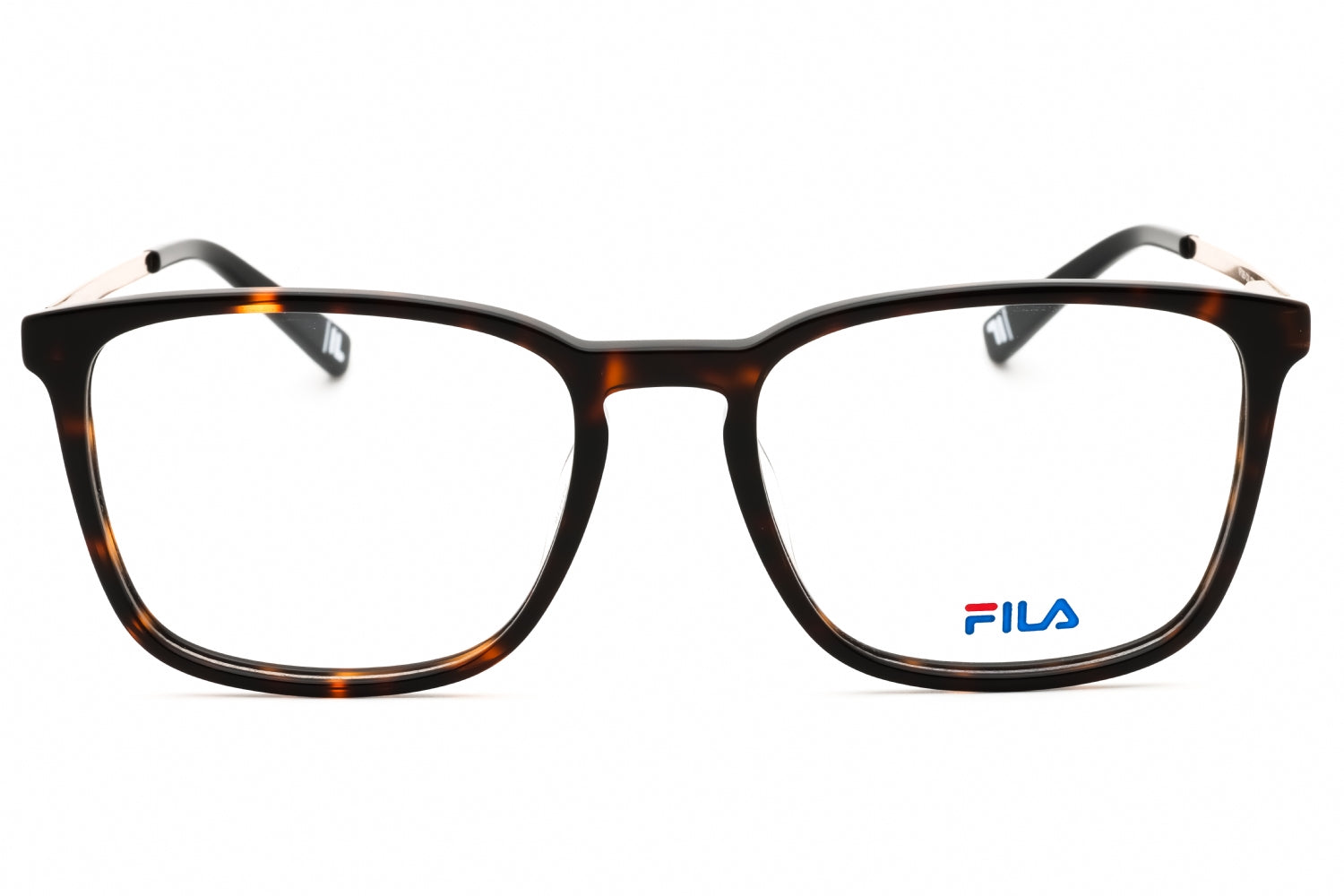 Fila VFI295 Rectangular Acetate Eyeglasses — Brown, view 2
