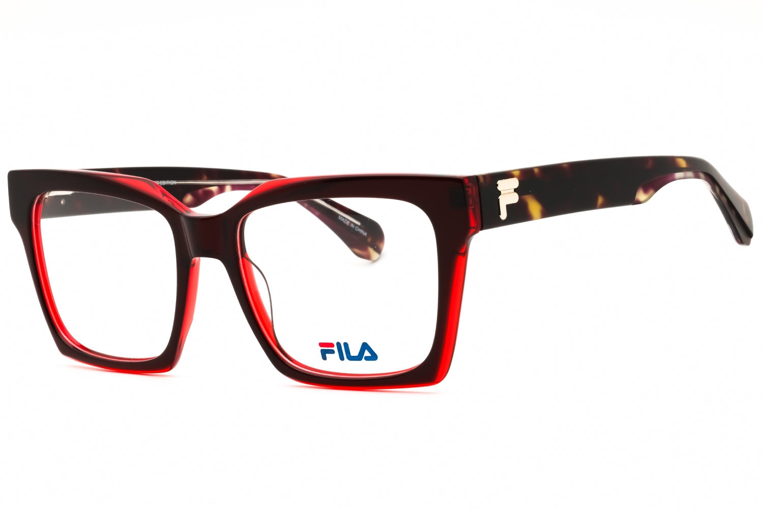 Fila VFI429 Eyeglasses — Red by Fila