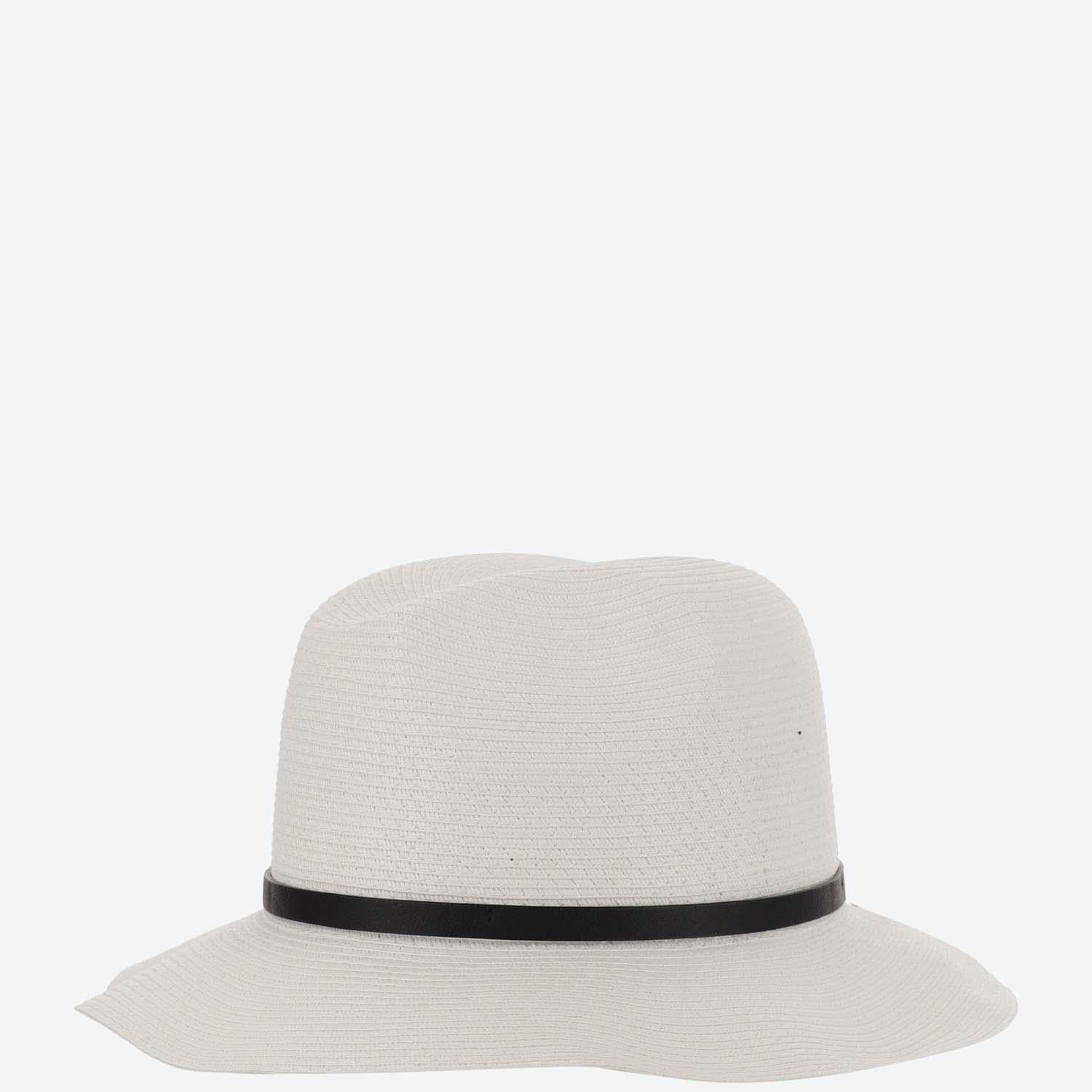 Filippo Catarzi CAT40 Paper Blend Panama Hat — White by Filippo Catarzi