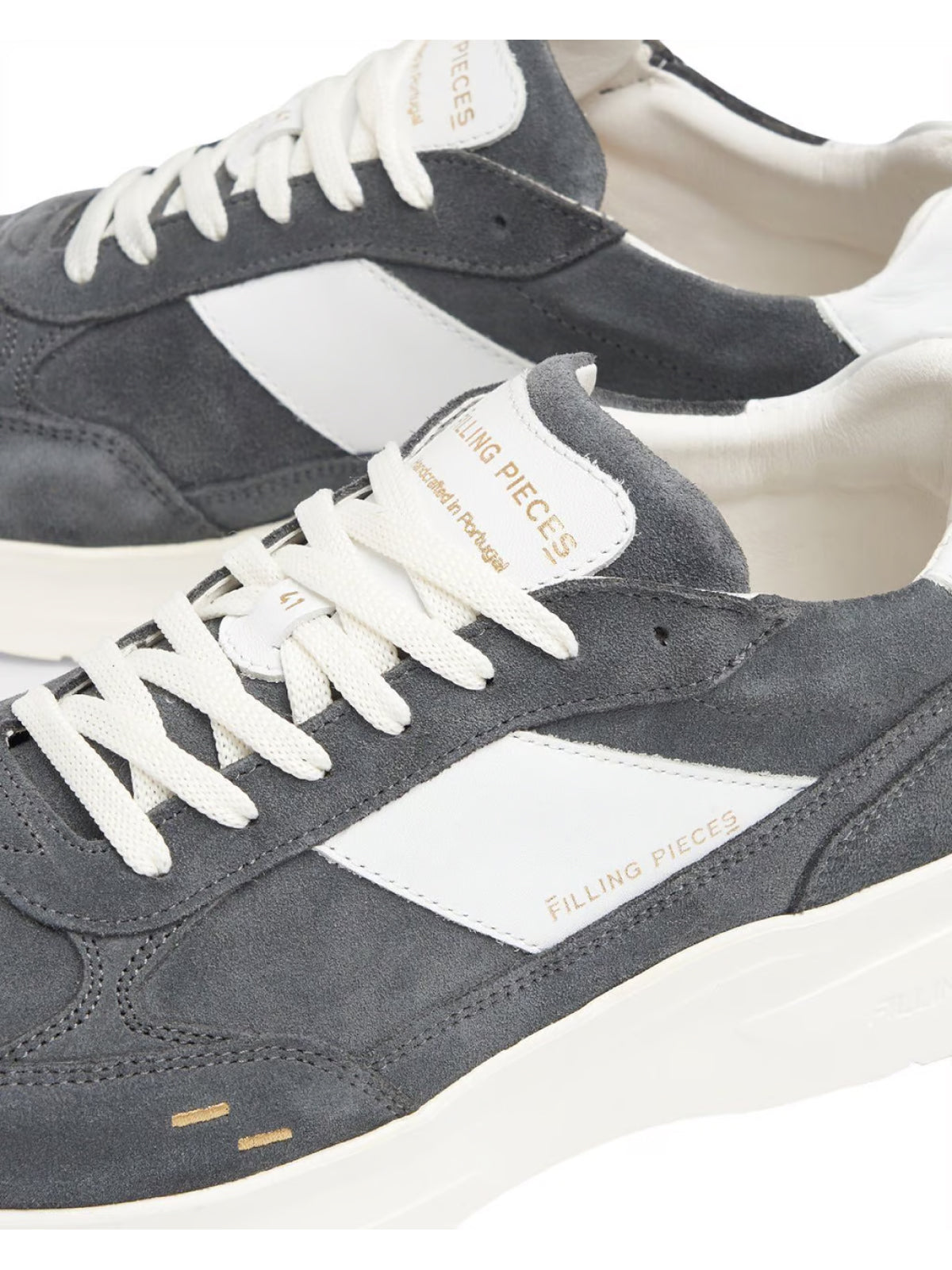 Filling Pieces Jet Runner Shark Sneaker — Gray, view 4