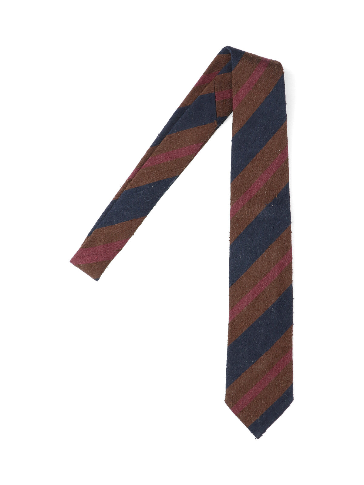 Finamore Anversa Necktie — Brown by Finamore