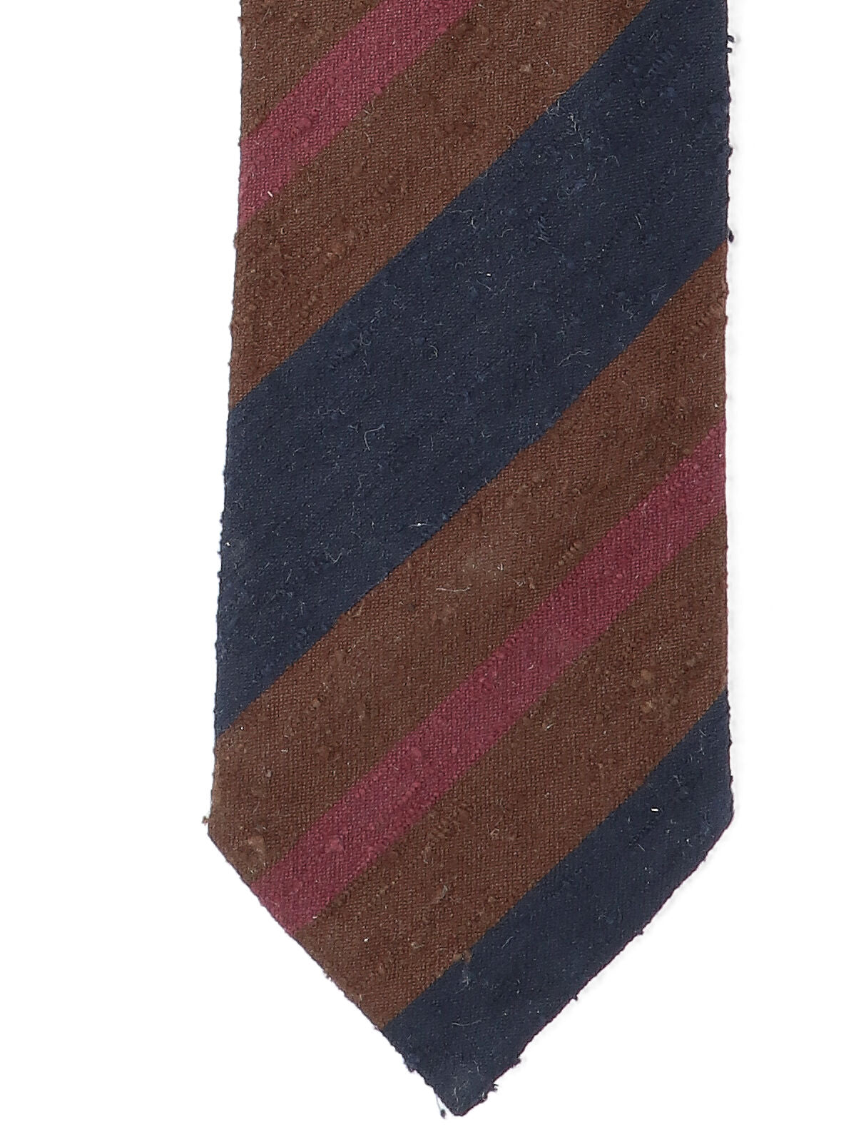 Finamore Anversa Necktie — Brown, view 3