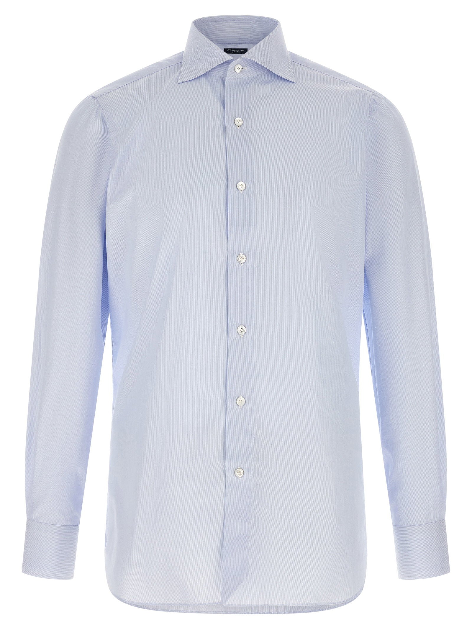 Finamore Napoli Shirt — Blue by Finamore
